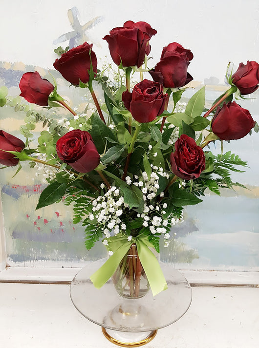 Dozen Luxury Red Roses