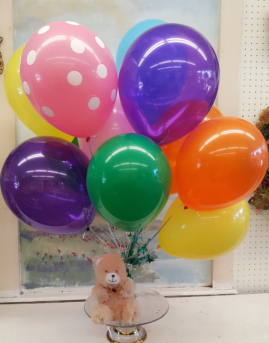 Colorful Latex Balloon Bouquet (Each $3)