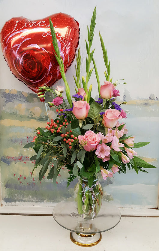 I Love You Always Bouquet & Balloon