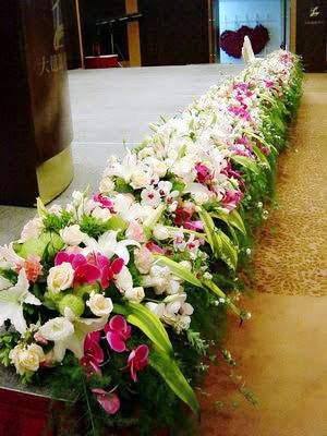 Wedding Aisle Arrangement