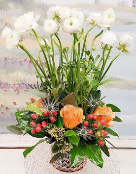 Love Romance Luxury Cube Arrangement