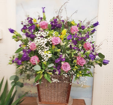 Fall season Garden Luxury Basket Arrangement
