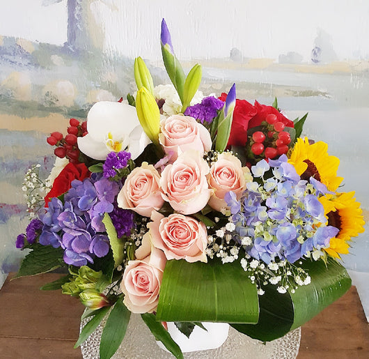 Fall Season Cube Arrangement