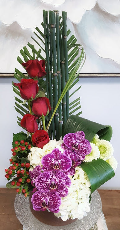 2021 Pink Orchid Luxury   Pot Arrangement