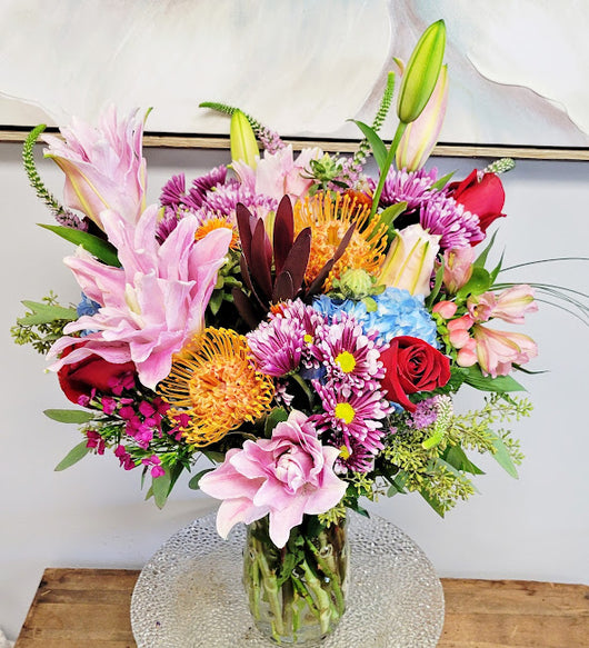 Fall Season Luxury Vase Arrangement