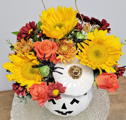 Halloween Luxury Pot Arrangement