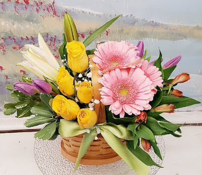 Spring Basket Arrangement