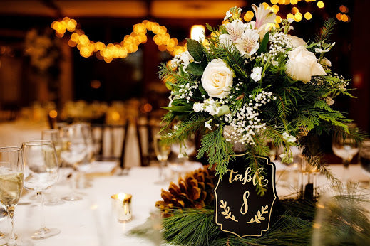 Wedding Party Event Centerpiece Arrangement