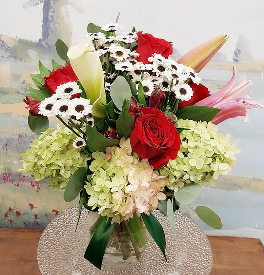 Fall Season Luxury Vase Arrangement