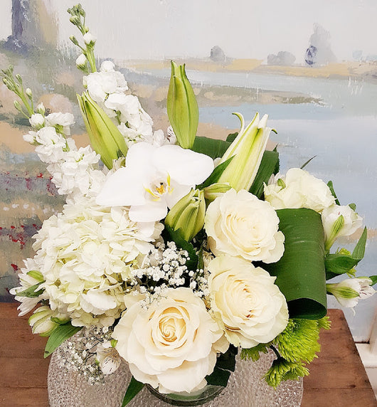 2020 White  Cube Arrangement