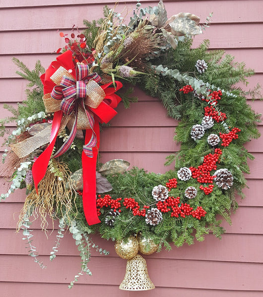 48"Christmas Luxury Wreath Arrangement