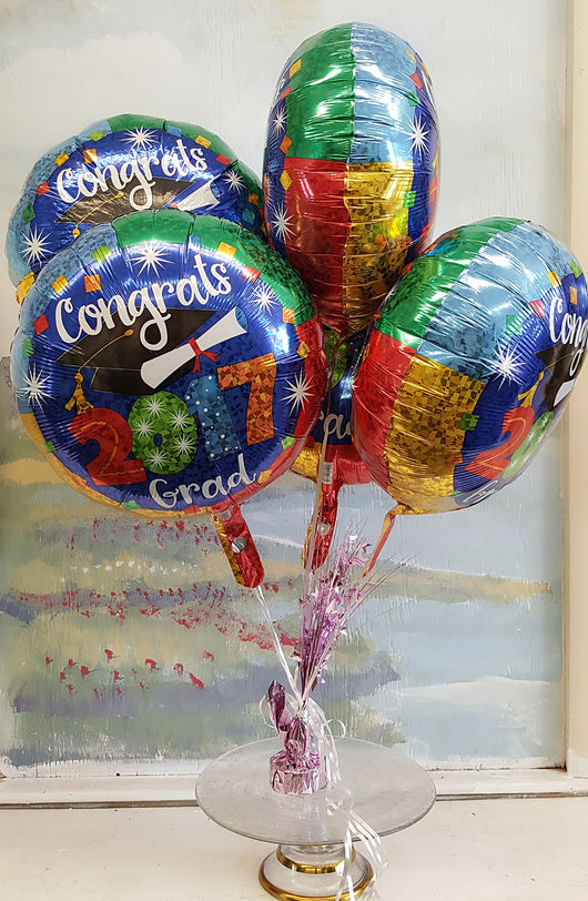 Congratulations Mylar  Balloon Bouquet (Each$5)