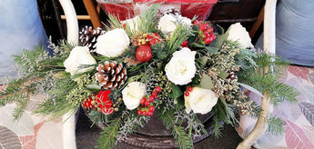 Christmas Centerpiece Arrangement