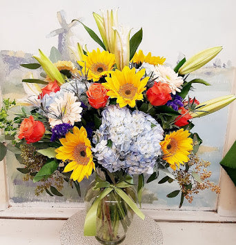2019 Season Sun Flower Luxury Bouquet