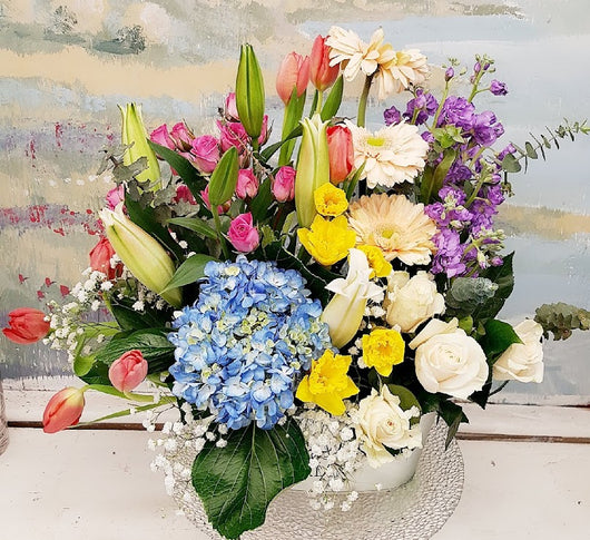 2019 Spring Garden Pot Arrangement