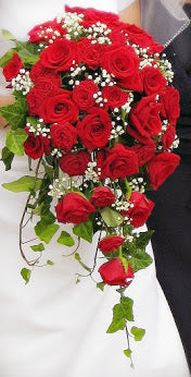 Red Rose Luxury Bridal Bouquet