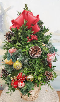 Christmas Boxwood Tree