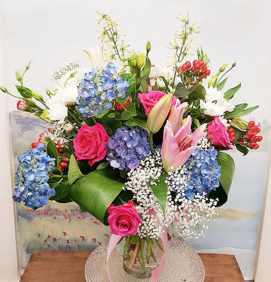 2021 Spring Colorful Vase arrangement