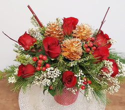 Christmas Cube Arrangement