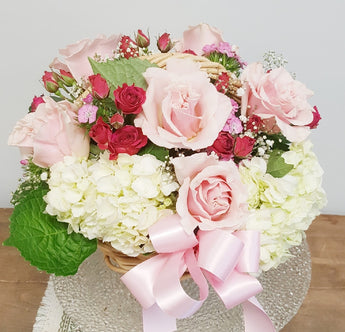 2021 Pink Lady  Lovely Basket arrangement