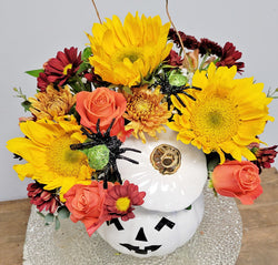 Halloween Luxury  Pot Arrangement