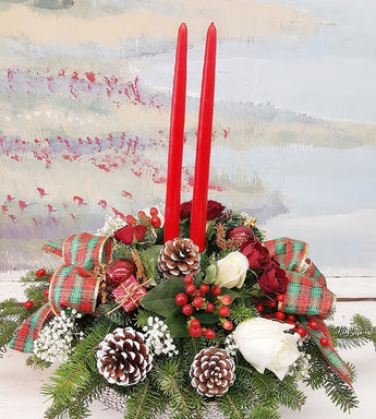 Christmas Centerpiece Arrangement