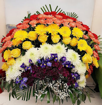 2019 Colorful Rainbow Arrangement